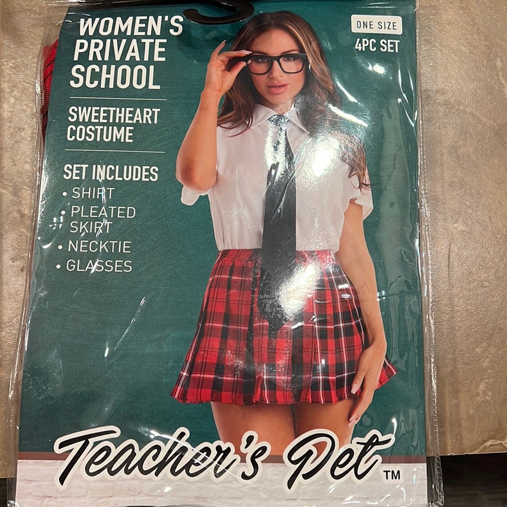 School girl Halloween costume